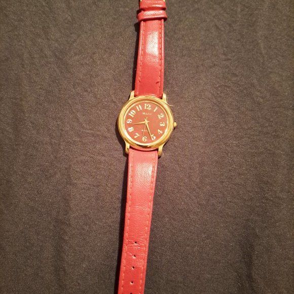 Vintage Suizo Quartz Womens Watch Geniune Leather Band - Vintage 90s Never Worn - Picture 4 of 4
